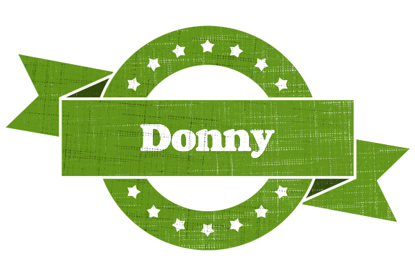 Donny natural logo
