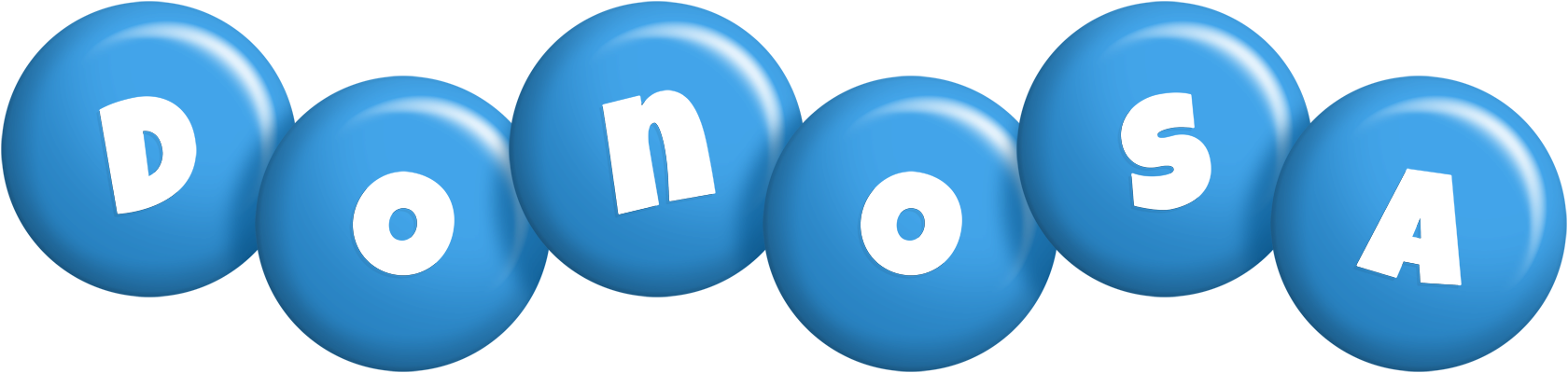 Donosa candy-blue logo