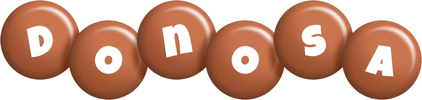 Donosa candy-brown logo