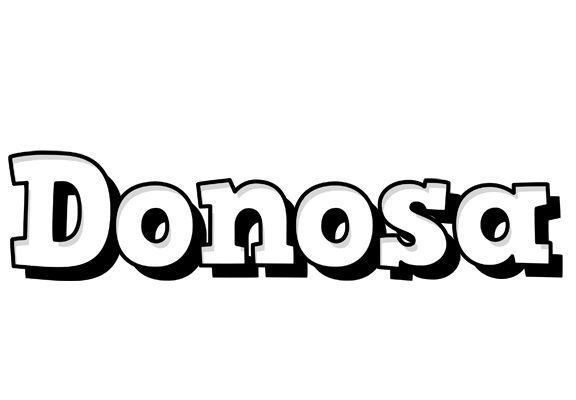 Donosa snowing logo