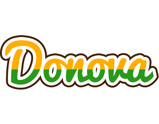 Donova banana logo