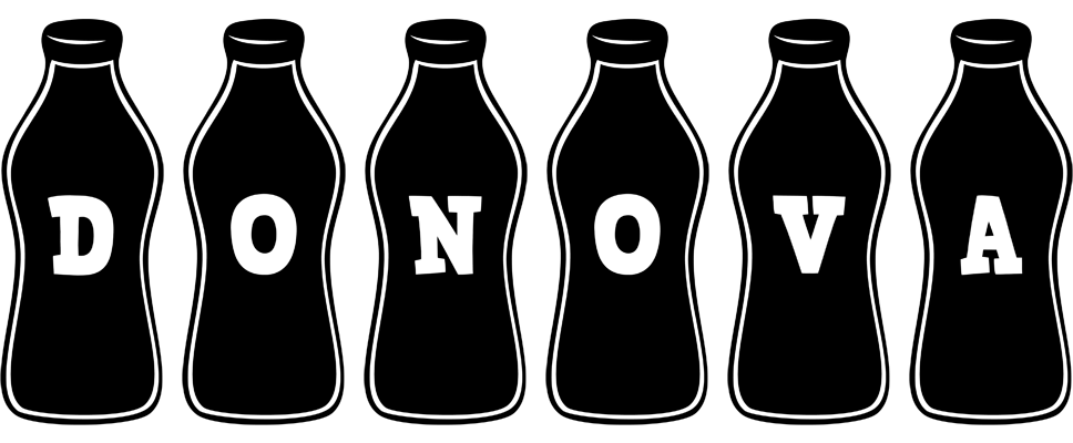 Donova bottle logo