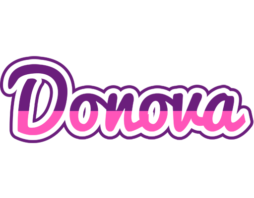 Donova cheerful logo