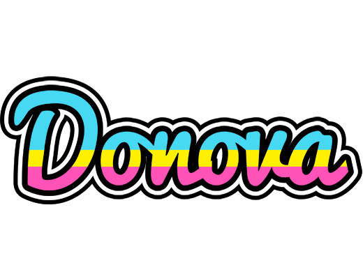 Donova circus logo