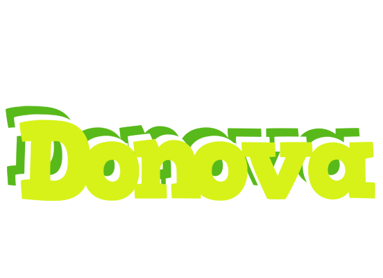Donova citrus logo