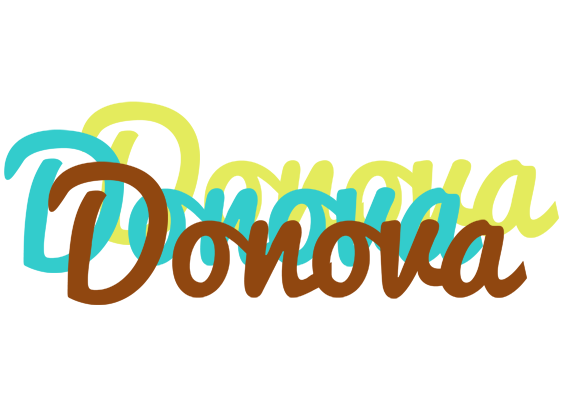 Donova cupcake logo