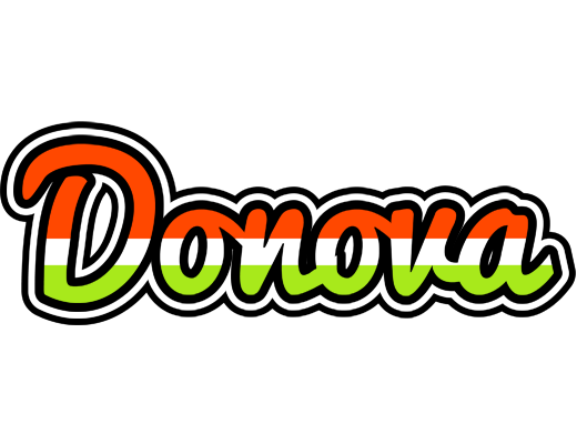 Donova exotic logo