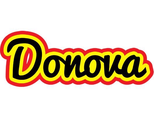 Donova flaming logo