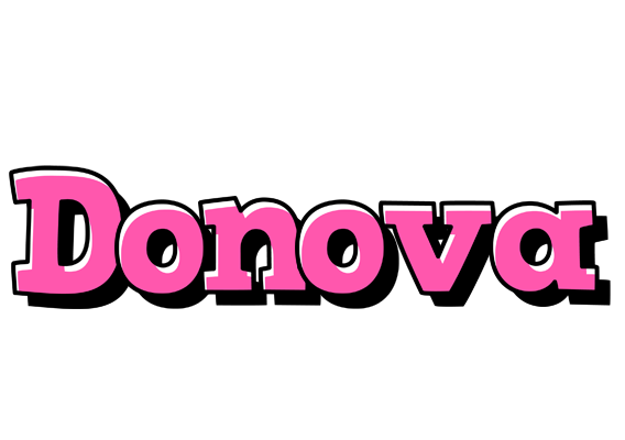 Donova girlish logo
