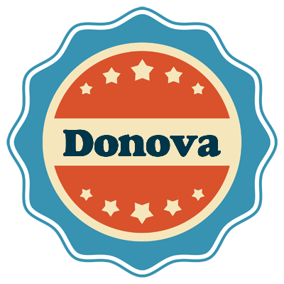 Donova labels logo