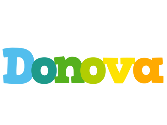 Donova rainbows logo