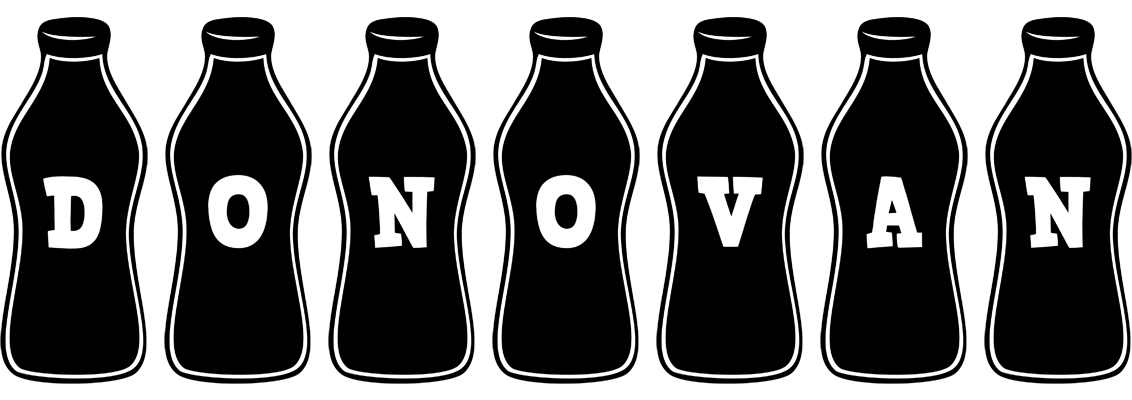 Donovan bottle logo
