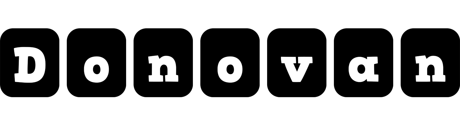 Donovan box logo