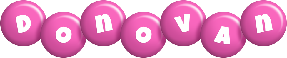 Donovan candy-pink logo