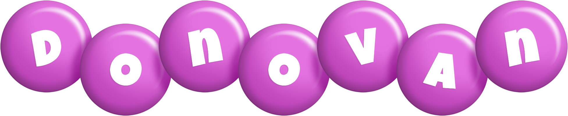 Donovan candy-purple logo