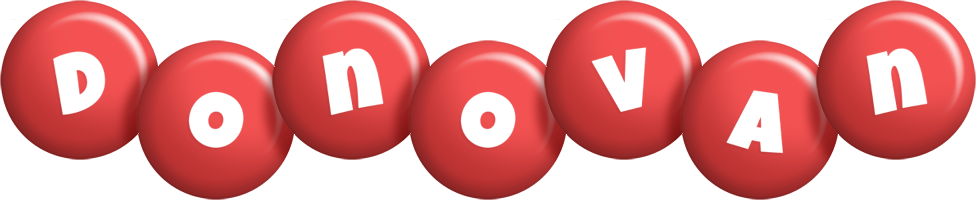 Donovan candy-red logo