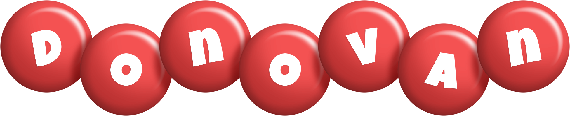 Donovan candy-red logo
