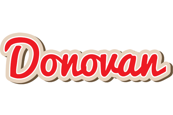 Donovan chocolate logo
