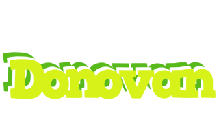 Donovan citrus logo