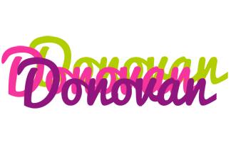 Donovan flowers logo