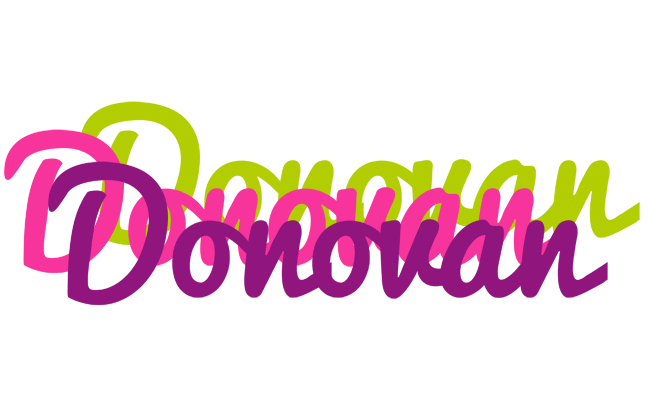 Donovan flowers logo
