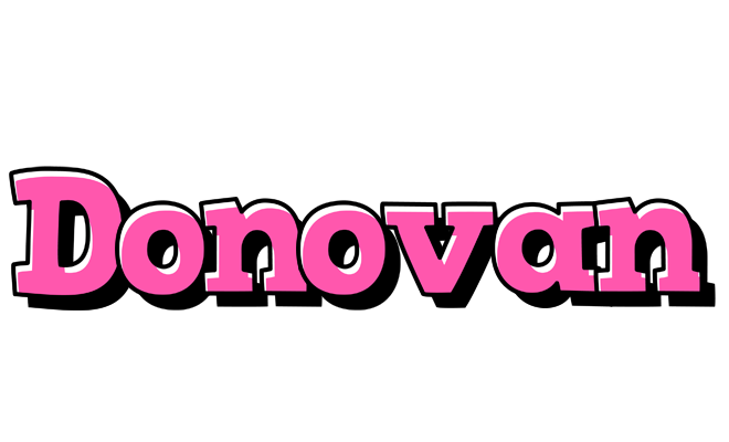 Donovan girlish logo