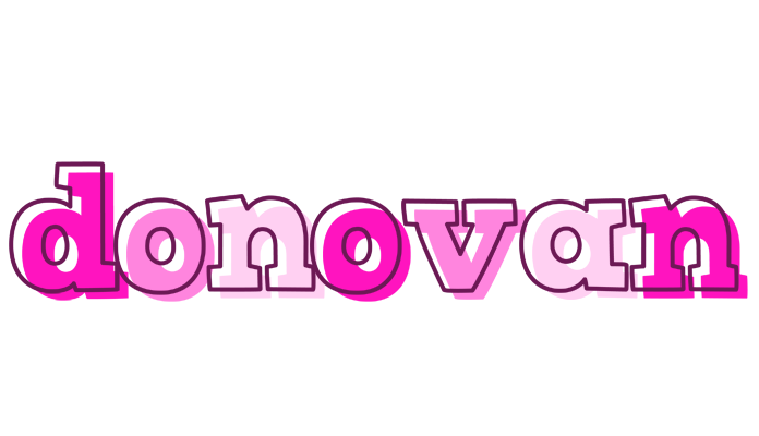 Donovan hello logo