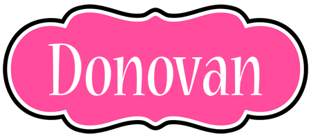 Donovan invitation logo