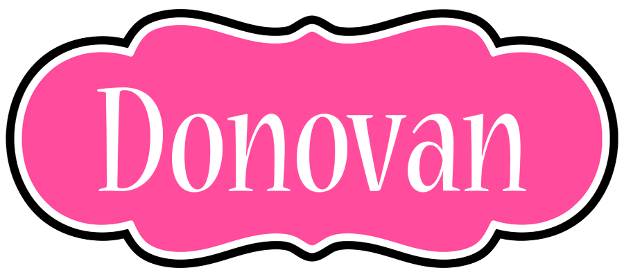 Donovan invitation logo