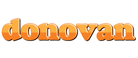 Donovan orange logo