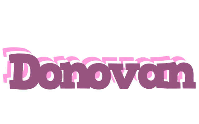 Donovan relaxing logo