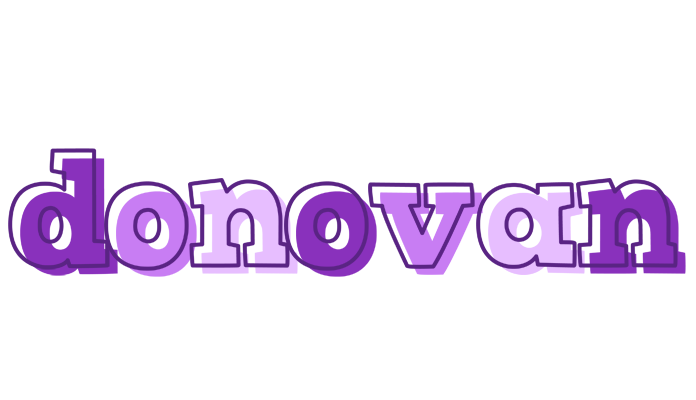 Donovan sensual logo