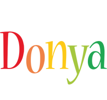 Donya birthday logo