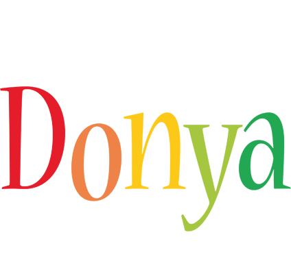 Donya birthday logo