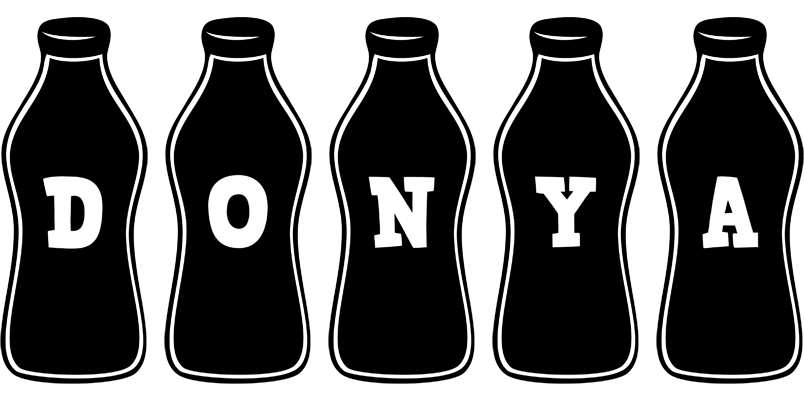Donya bottle logo