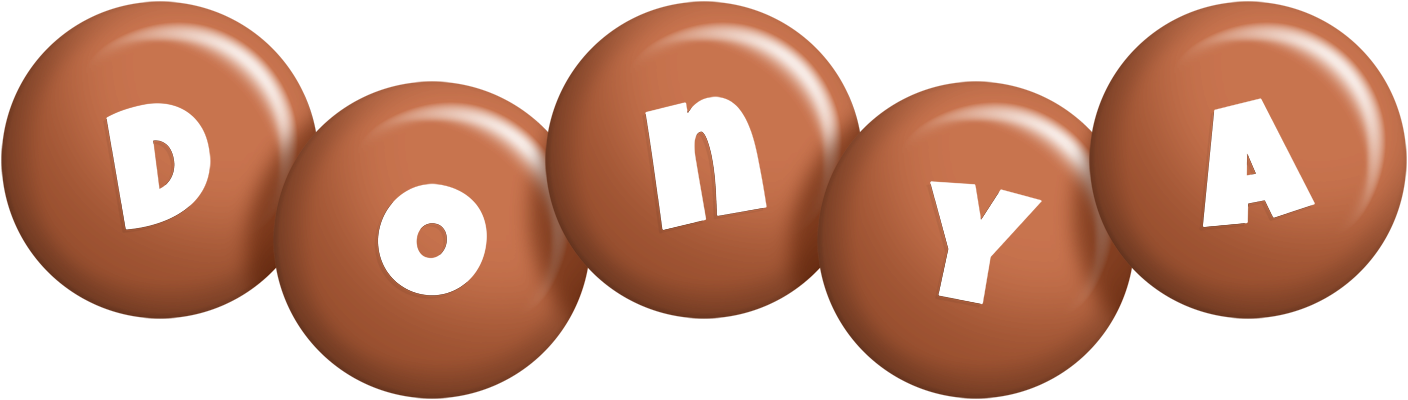 Donya candy-brown logo