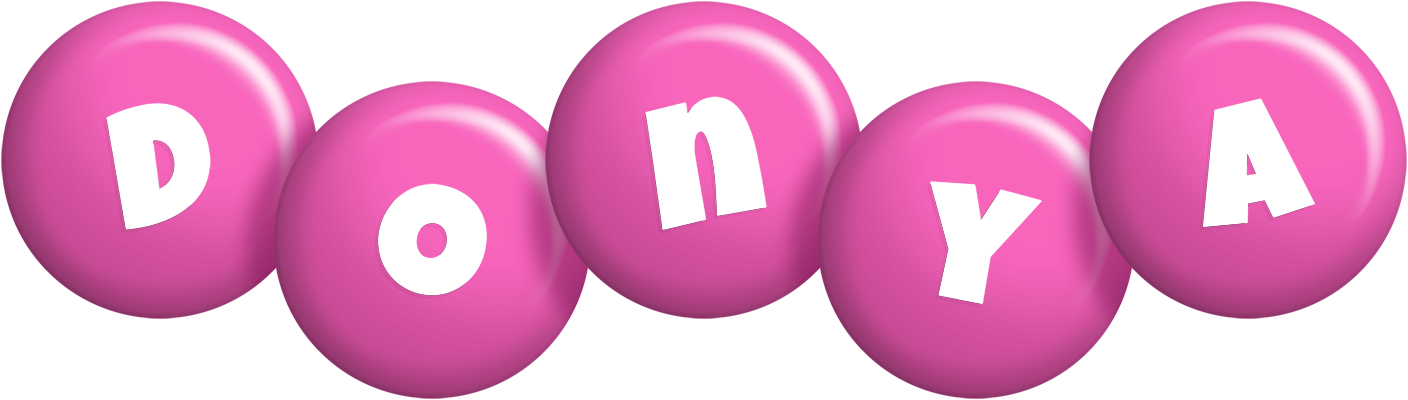 Donya candy-pink logo