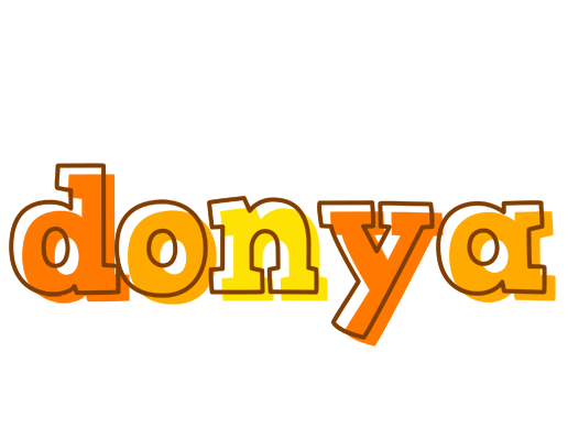 Donya desert logo