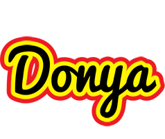 Donya flaming logo