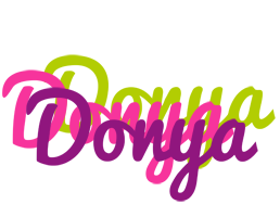 Donya flowers logo