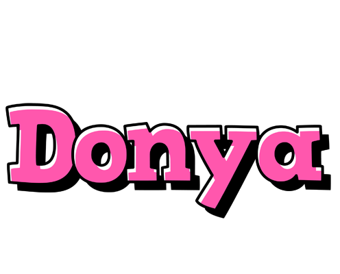 Donya girlish logo