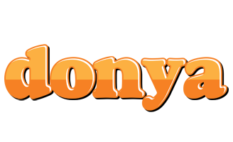 Donya orange logo