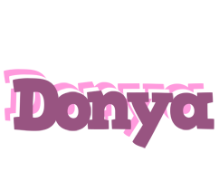 Donya relaxing logo