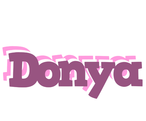 Donya relaxing logo