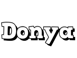 Donya snowing logo