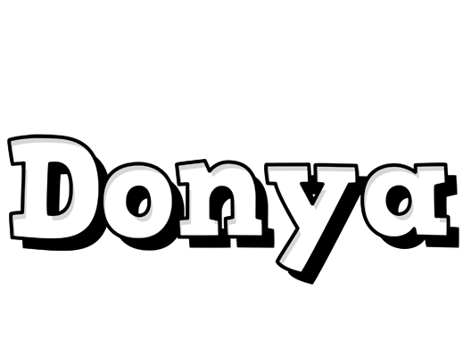 Donya snowing logo