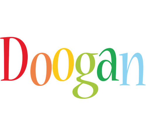 Doogan birthday logo