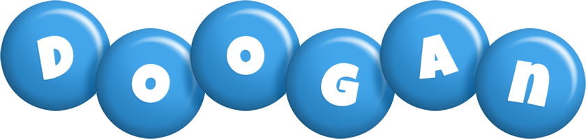 Doogan candy-blue logo