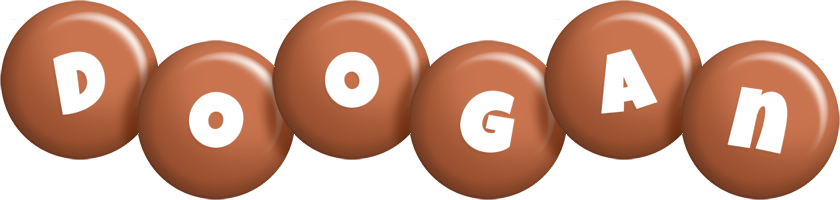 Doogan candy-brown logo