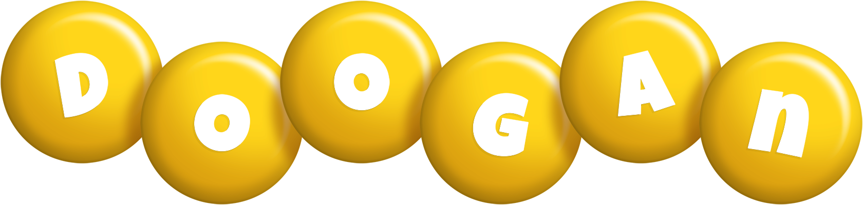 Doogan candy-yellow logo